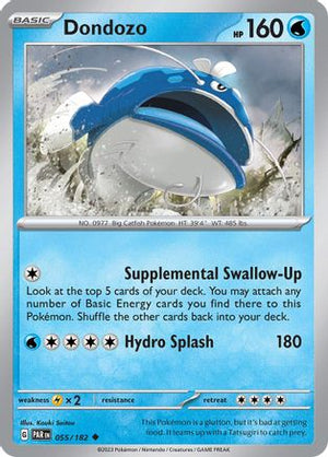 Dondozo 55 - SV04 Paradox Rift Reverse Holofoil - Poke-Collect
