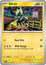 Blitzle - 062/182 62 - SV04 Paradox Rift Reverse Holofoil - Poke-Collect