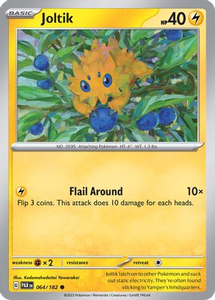 Joltik - 064/182 64 - SV04 Paradox Rift Reverse Holofoil - Poke-Collect
