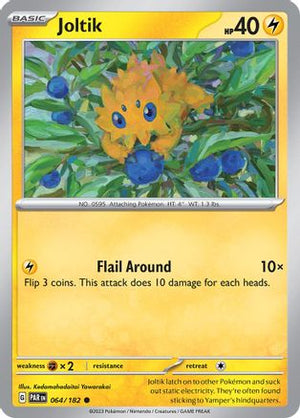 Joltik - 064/182 64 - SV04 Paradox Rift Reverse Holofoil - Poke-Collect