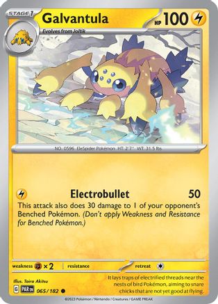 Galvantula 65 - SV04 Paradox Rift - Poke-Collect
