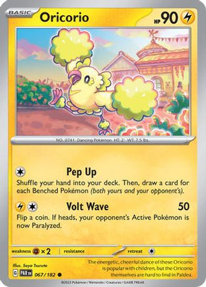 Oricorio 67 - SV04 Paradox Rift Reverse Holofoil - Poke-Collect