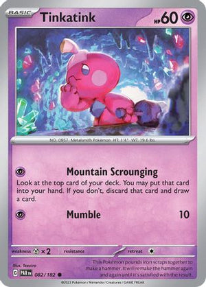 Tinkatink - 082/182 82 - SV04 Paradox Rift - Poke-Collect