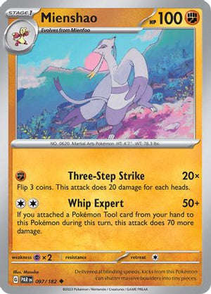 Mienshao - 097/182 97 - SV04 Paradox Rift - Poke-Collect