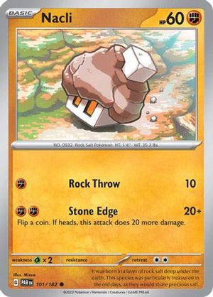 Nacli - 101/182 101 - SV04 Paradox Rift Reverse Holofoil - Poke-Collect