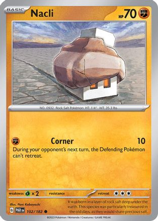 Nacli - 102/182 102 - SV04 Paradox Rift Reverse Holofoil - Poke-Collect