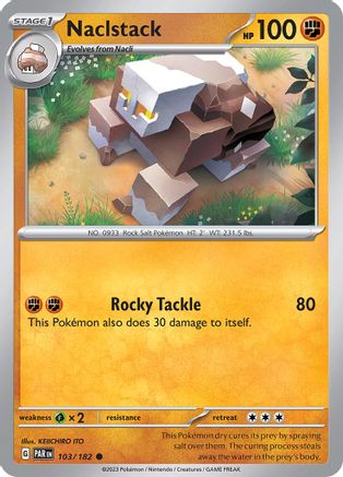 Naclstack 103 - SV04 Paradox Rift Reverse Holofoil - Poke-Collect