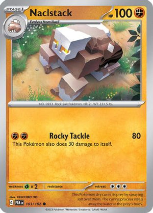 Naclstack 103 - SV04 Paradox Rift Reverse Holofoil - Poke-Collect