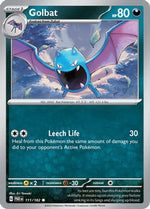 Golbat 111 - SV04 Paradox Rift - Poke-Collect