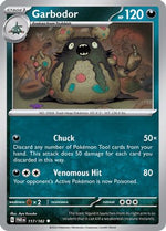 Garbodor - 117/182 117 - SV04 Paradox Rift Reverse Holofoil - Poke-Collect