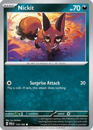 Nickit 119 - SV04 Paradox Rift Reverse Holofoil - Poke-Collect