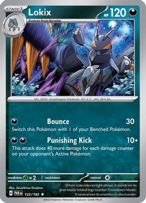 Lokix 122 - SV04 Paradox Rift Reverse Holofoil - Poke-Collect