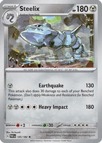 Steelix - 125/182 125 - SV04 Paradox Rift Reverse Holofoil - Poke-Collect
