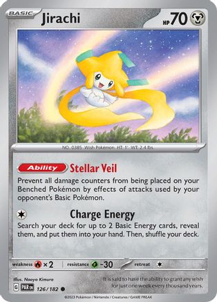 Jirachi 126 - SV04 Paradox Rift - Poke-Collect