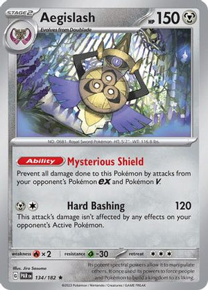 Aegislash 134 - SV04 Paradox Rift Reverse Holofoil - Poke-Collect