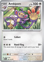 Ambipom 146 - SV04 Paradox Rift Reverse Holofoil - Poke-Collect