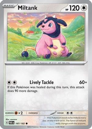 Miltank 147 - SV04 Paradox Rift Reverse Holofoil - Poke-Collect