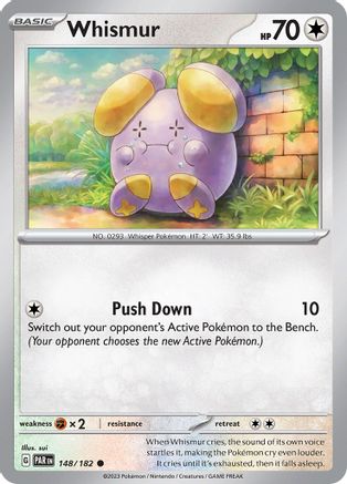 Whismur 148 - SV04 Paradox Rift - Poke-Collect