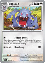 Exploud 150 - SV04 Paradox Rift - Poke-Collect