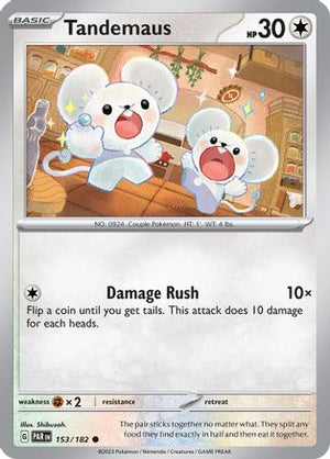 Tandemaus - 153/182 153 - SV04 Paradox Rift Reverse Holofoil - Poke-Collect
