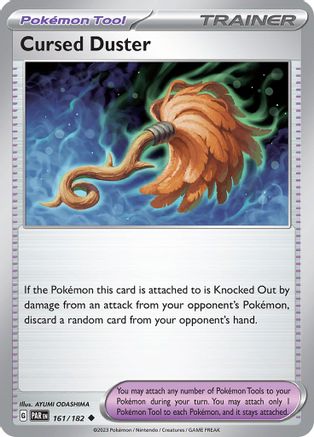 Cursed Duster 161 - SV04 Paradox Rift Reverse Holofoil - Poke-Collect