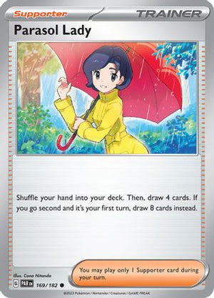Parasol Lady 169 - SV04 Paradox Rift - Poke-Collect