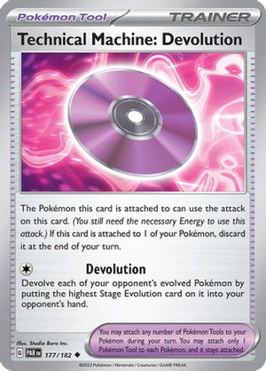 Technical Machine: Devolution 177 - SV04 Paradox Rift Reverse Holofoil - Poke-Collect