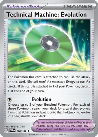 Technical Machine: Evolution 178 - SV04 Paradox Rift Reverse Holofoil - Poke-Collect
