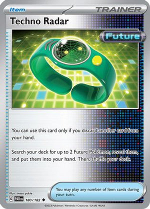 Techno Radar 180 - SV04 Paradox Rift Reverse Holofoil - Poke-Collect