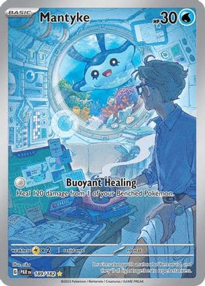 Mantyke - 189/182 189 - SV04 Paradox Rift Holofoil - Poke-Collect