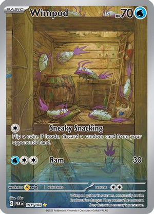 Wimpod - 191/182 191 - SV04 Paradox Rift Holofoil - Poke-Collect