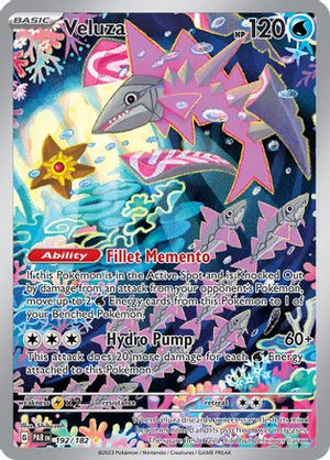 Veluza - 192/182 192 - SV04 Paradox Rift Holofoil - Poke-Collect