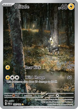 Blitzle - 195/182 195 - SV04 Paradox Rift Holofoil - Poke-Collect