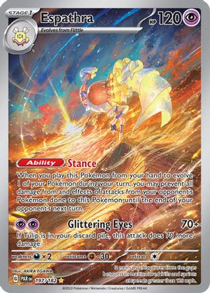 Espathra - 197/182 197 - SV04 Paradox Rift Holofoil - Poke-Collect