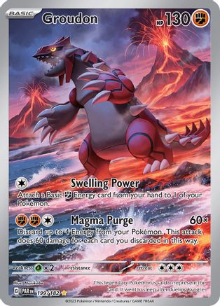 Groudon - 199/182 199 - SV04 Paradox Rift Holofoil - Poke-Collect