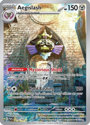 Aegislash 210 - SV04 Paradox Rift Holofoil - Poke-Collect