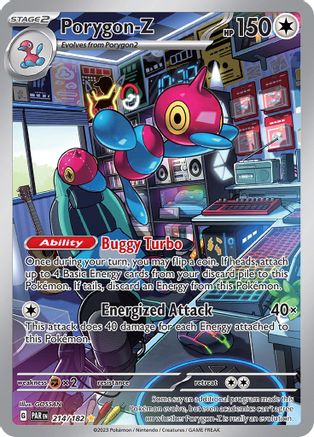 Porygon-Z - 214/182 214 - SV04 Paradox Rift Holofoil - Poke-Collect