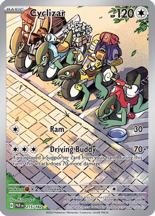 Cyclizar 215 - SV04 Paradox Rift Holofoil - Poke-Collect