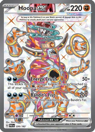 Hoopa ex - 226/182 226 - SV04 Paradox Rift Holofoil - Poke-Collect