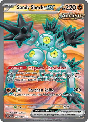 Sandy Shocks ex - 228/182 228 - SV04 Paradox Rift Holofoil - Poke-Collect