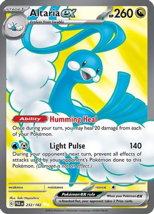 Altaria ex - 232/182 232 - SV04 Paradox Rift Holofoil - Poke-Collect