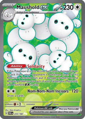 Maushold ex - 233/182 233 - SV04 Paradox Rift Holofoil - Poke-Collect
