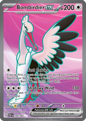 Bombirdier ex - 234/182 234 - SV04 Paradox Rift Holofoil - Poke-Collect