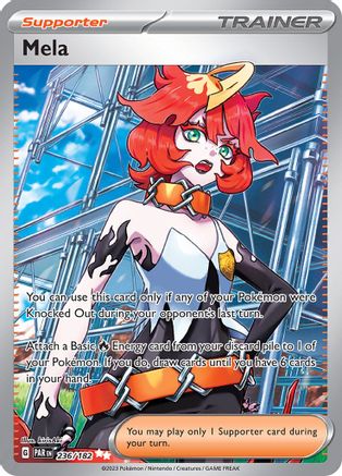 Mela - 236/182 236 - SV04 Paradox Rift Holofoil - Poke-Collect