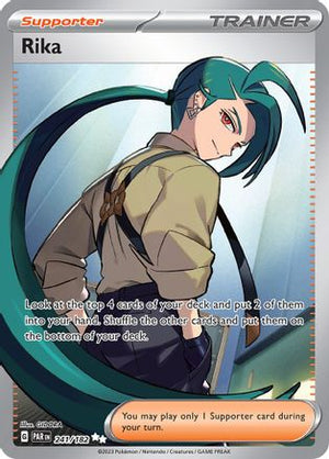 Rika - 241/182 241 - SV04 Paradox Rift Holofoil - Poke-Collect