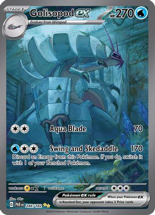 Golisopod ex - 246/182 246 - SV04 Paradox Rift Holofoil - Poke-Collect
