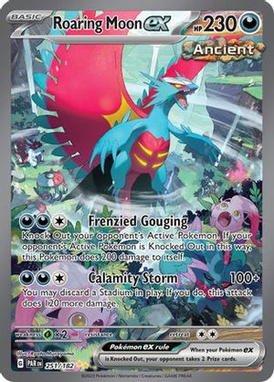Roaring Moon ex - 251/182 251 - SV04 Paradox Rift Holofoil - Poke-Collect