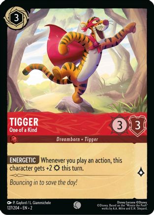 Tigger - One of a Kind (127/204) - Rise of the Floodborn