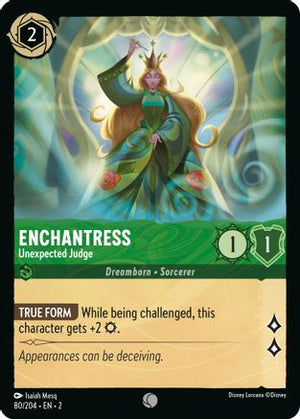 Enchantress - Unexpected Judge (80/204) - Rise of the Floodborn Cold Foil