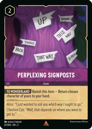 Perplexing Signposts (67/204) - Rise of the Floodborn